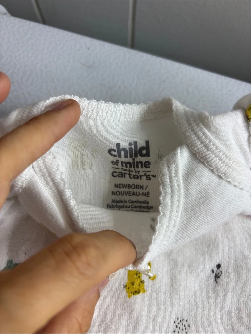 493 - Carter's Onsies Short Sleeve